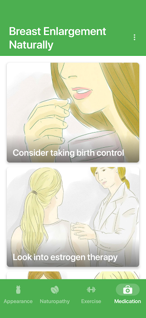 Breast Enlargement Guide Screenshot 3