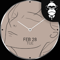 Minimal Art Line watch face