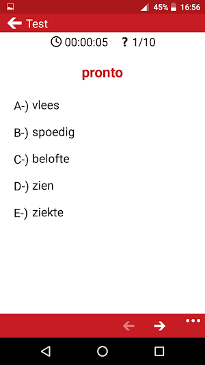 Dutch - Spanish : Dictionary & Education Screenshot 3