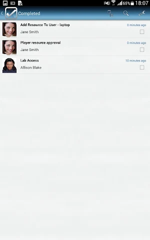 NetIQ IDM Approvals Screenshot 3