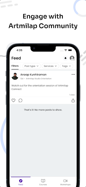 Artmilap Community Screenshot 1