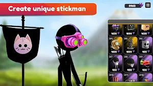 Stickman Archer Online Screenshot 1