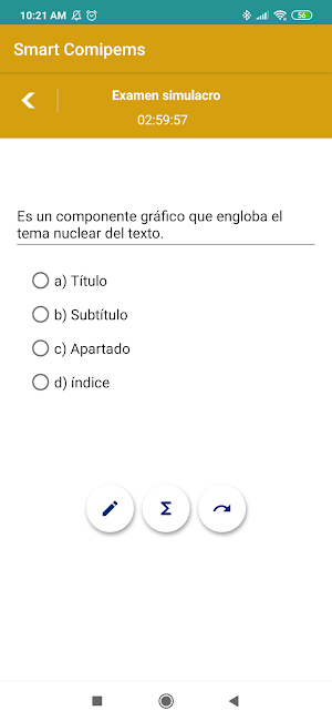 Examen comipems PREMIUM Screenshot 2