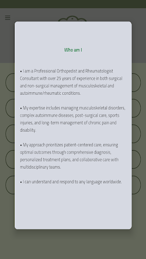 Orthopedist and Rheumatologist Screenshot 2