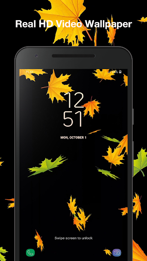 Autumn Leaves Wallpaper Pro Screenshot 2