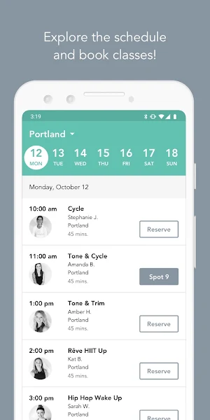 Rêve Cycling Studio Screenshot 2