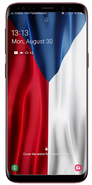 Czech Flag Live Wallpaper Screenshot 3