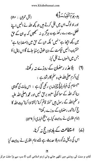 مختصر کتاب الکبائر Screenshot 3