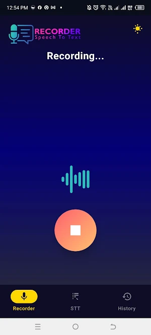 Recorder STT Screenshot 2