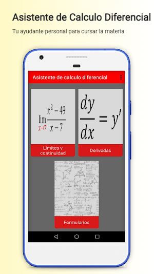 Asistente de Calculo Diferencial Screenshot 0