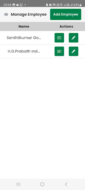 GIBCAAC - Attendance app Screenshot 3