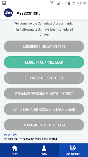 Jio Careers Screenshot 3