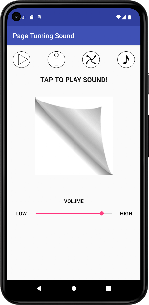 Page Turning Sound Screenshot 3
