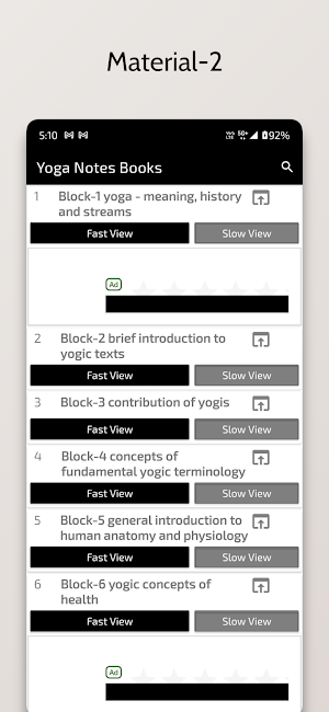 Yoga Notes Books Screenshot 2