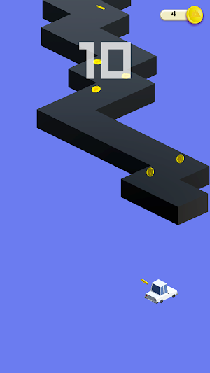 Zig Zag Car 3D Screenshot 1