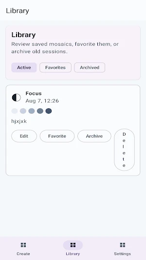 HueMosaic Screenshot 2