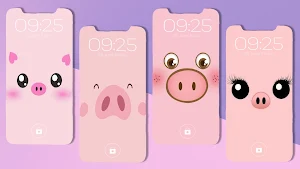 Cute Little Pig Wallpaper Screenshot 1
