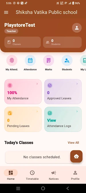 Shiksha Vatika Staff App Screenshot 3
