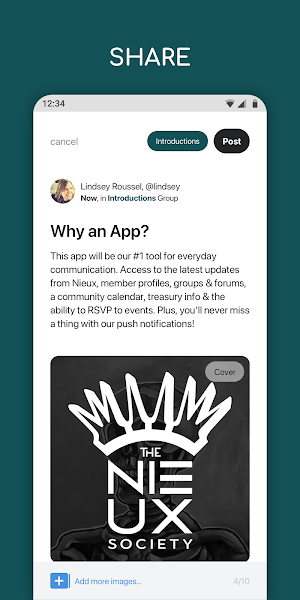 Nieux Society Screenshot 2