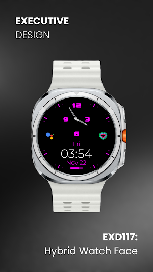 EXD117: Hybrid Watch Face Screenshot 2