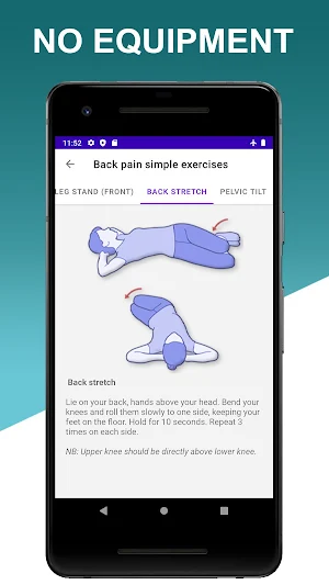 Back Pain Exercises Screenshot 3
