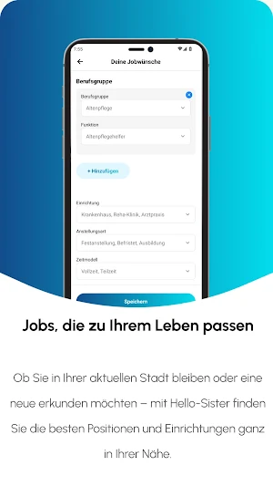 Hello Sister - Pflege Jobs Screenshot 2