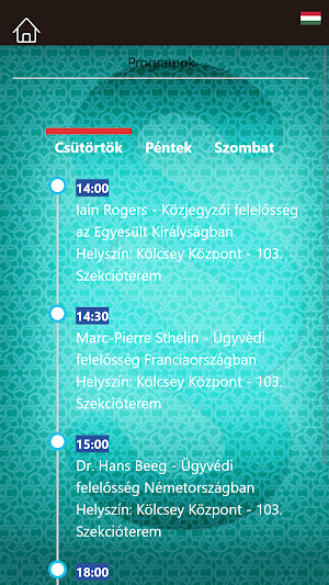 MOKK Events Screenshot 2