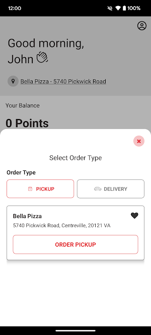 Bella Pizza Screenshot 1