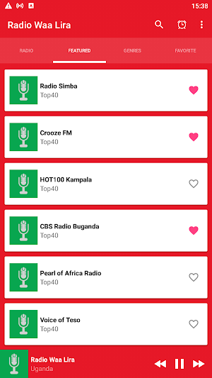 radio waa lira Screenshot 1