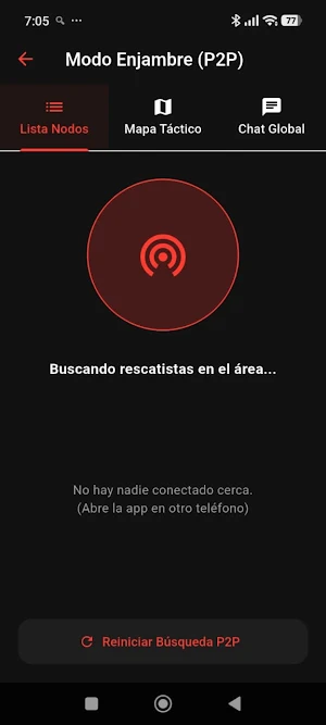 ResQRadar Táctico Screenshot 3