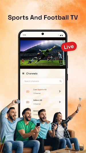 IPTV Smart Player: Live TV Screenshot 1