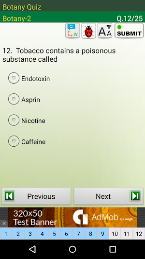 Botany Quiz! Screenshot 3