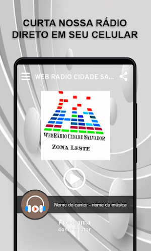 Web rádio Cidade Salvador Screenshot 0