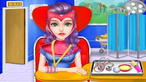 Superheroes and Superheroine - Er Simulation Game Screenshot 1