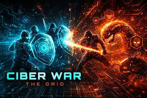 Ciber War: The Grid Screenshot 0