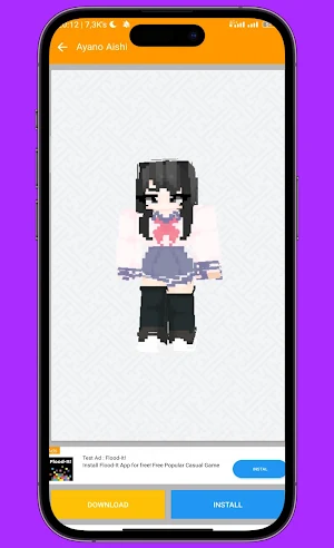 Anime Skin for Minecraft PE Screenshot 0