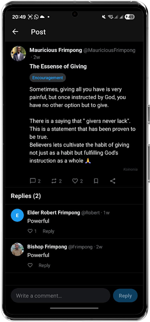 Koinonia Screenshot 1