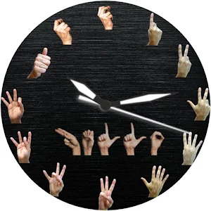 Sign Language Watch Face Screenshot 2