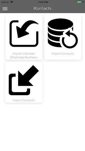 iKontacts - Manage Contacts Screenshot 0