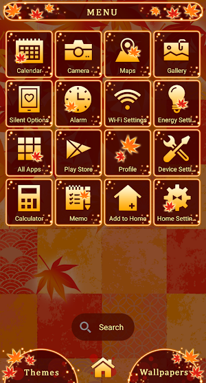 Japanese Autumn Theme +HOME Screenshot 1