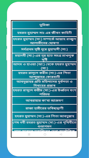 হযরত মুহাম্মাদ (সাঃ) জীবনী Screenshot 1