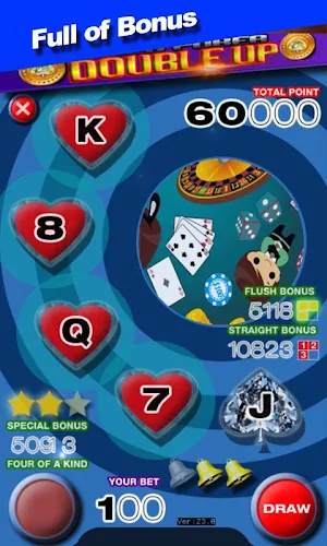 Video Poker Double Up Screenshot 3