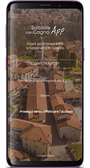 SolbiateConCagnoApp Screenshot 1