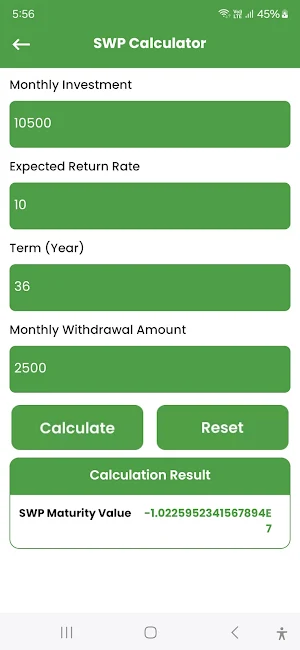 LoanCash - EMI Loan Calculator Screenshot 3