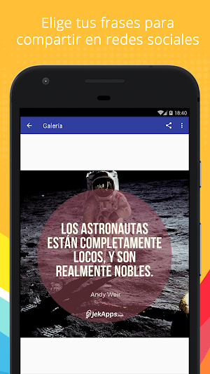 Frases de Astronautas Screenshot 3