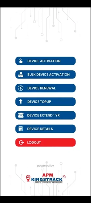 AIS140 Dealer APP Screenshot 1