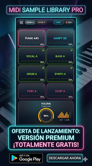 Samples para Teclado Live Pads Screenshot 0