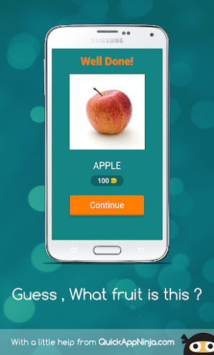 Smart Quiz : Guess the Fruits Screenshot 1