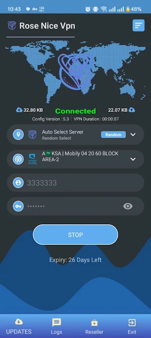 Rose Nice Vpn Screenshot 0