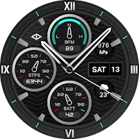 Crimson: Analog Watch Face